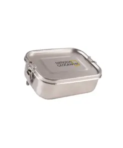 Stainless steel lunch box National Geographic