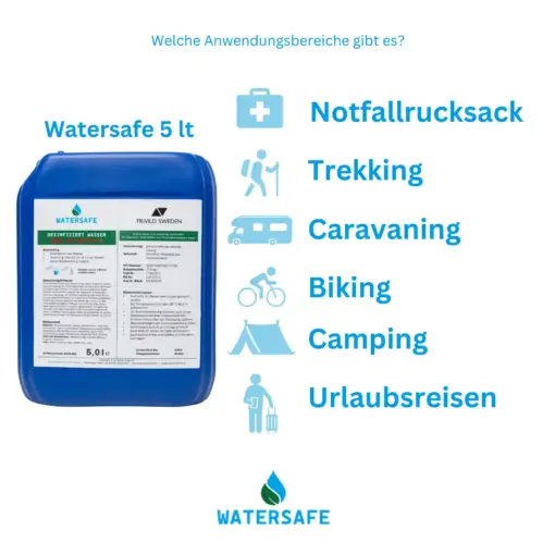 5 Ltr. AriOn Watersafe 375ppm Wasseraufbereitung