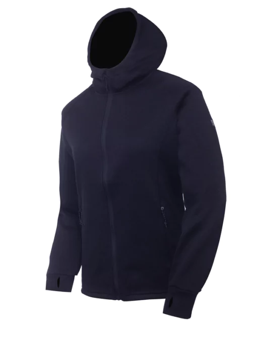 Liska fleece hoodie 5923125 black side