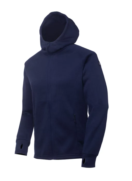 Liska fleece hoodie 5923125 navy side